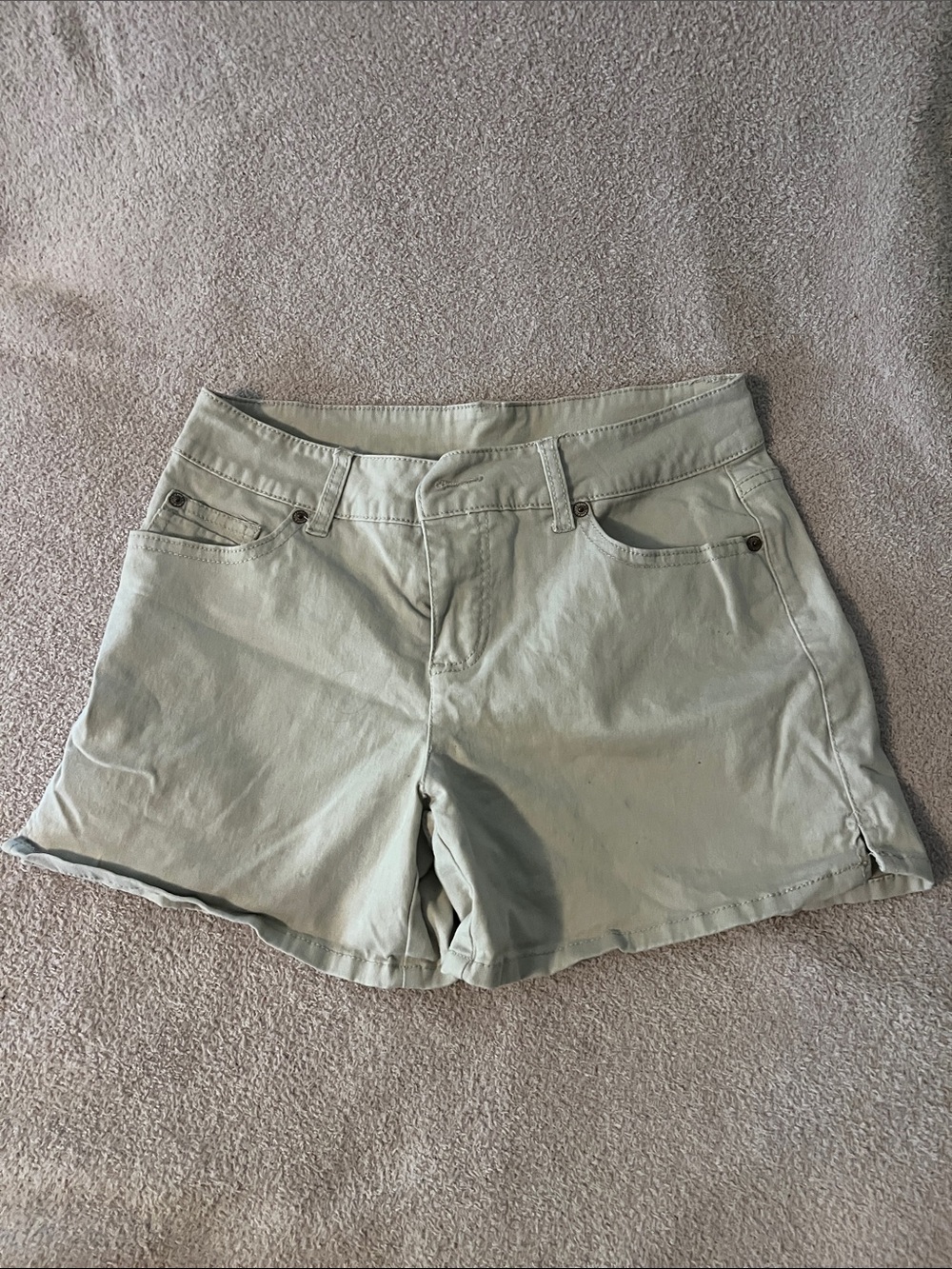 Women’s Light khaki Casual Shorts